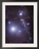 Supergiant Rigel and IC 2118 in Eridanus  Cederblad 41  the Witch Head Nebula