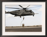 Air Force Pararescuemen Conduct a Combat Insertion and Extraction Exercise in Djibouti  Africa