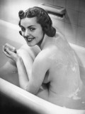 Naked Woman in Bathtub