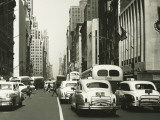 Busy Street in New York City