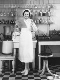 Nurse Standing in Laboratory