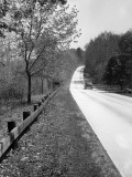 1940's Auto on Rural Roadway