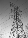 Electricity Pylon  Low Angle View