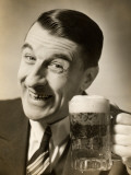 Man With Glass of Beer