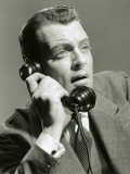 Businessman on Telephone