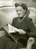 Woman Reading Magazine