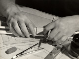 Hand With Compass