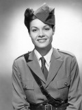 Woman in Military Uniform