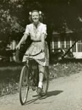 Woman on Bike