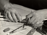Hand With Compass