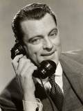 Businessman on Telephone