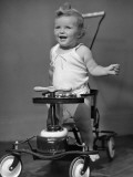 Baby Playing With Bike