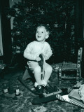 Boy on Rocking Horse