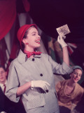 Pinstripe Lady