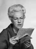Woman Reading Letter