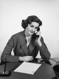 Woman Using Phone