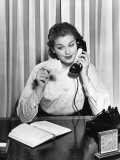 Woman Using Phone