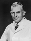 Mature Male Doctor  Portrait (B&W)