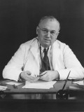 Mature Doctor in Office  Portrait