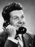 Man Talking on Phone