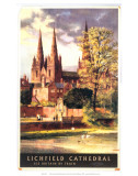 Lichfield Cathedral  BR  c1957
