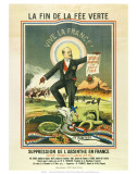 Absinthe Prohibition in France  c1915