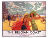 The Belgian Coast  SR/LNER  c1930s