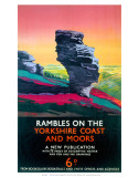 Rambles on the Yorkshire Coast and Moors  LNER  c1923-1947