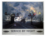 Service by Night  BR  c1955