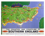 Southern England  BR  c1950s
