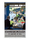 Knaresborough: Its Quicker by Rail  LNER  c1928