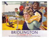 Bridlington: Its Quicker By Rail  LNER  c1923-1947