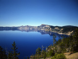 Crater Lake in Crater Lake National Park  Oregon  USA