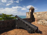 Cannon at Fuerte De San Felipe Fort  Puerto Plata  North Coast  Dominican Republic