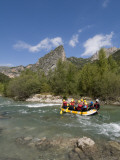Rafting on Verdon River  Gorges Du Verdon  Provence  France