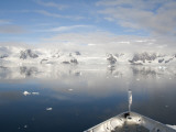 Prince Albert Ii Sailing Into Paradise Harbor  Antarctic Peninsula  Antarctica