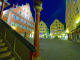 Night View  Lindau Island  Lake Constance  Germany