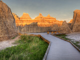 Northeast Entrance  Badlands National Park  South Dakota  USA