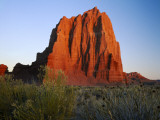 Temple of the Sun  Lower Cathedral Valley  Colorado Plateau  Capitol Reef National Park  Utah  USA