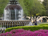 Pineapple Fountain  Charleston  South Carolina  USA