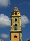 Beautiful Color Steeple in Church  Trinidad  Cuba