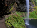 South Falls in Silver Falls State Park  Oregon  USA