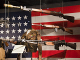 Display of Us Military Weapons  National World War Two Museum  New Orleans  Louisiana  USA