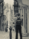 St Ursula Street and Visitor  Triq Sant-Orsla  Valletta  Malta