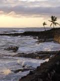 Kona Coastline  Island of Hawaii  USA