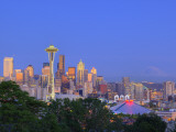 Skyline From Kerry Park  Seattle  Washington  USA