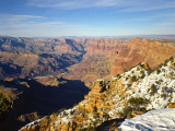 View of Colorado River and Marble Canyon From West of Lipan Point  Grand Canyon National Park  AZ