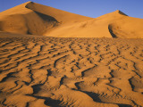 Sand Dune Patterns at Eureka Dunes  Death Valley National Park  California  USA