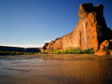 Duck Rock in Morning Light  Canyon De Chelly National Monument  Arizona  USA