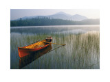 Guide Boat  Lake Placid  Adirondack State Park  New York
